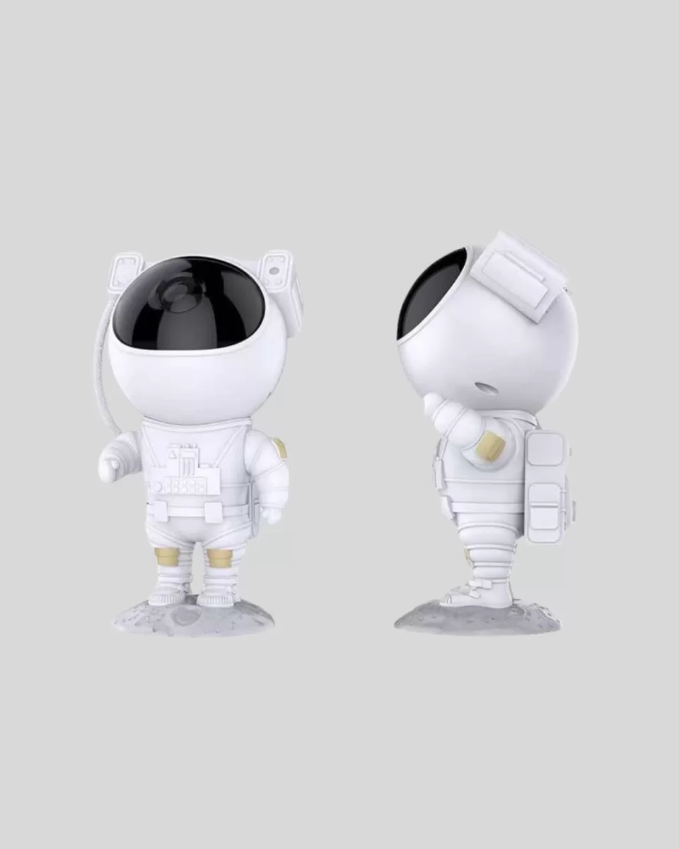 Bluetooth Müzikli Astronot Projeksiyon Lambası Yıldız ve Ay Efektli - Görsel 2