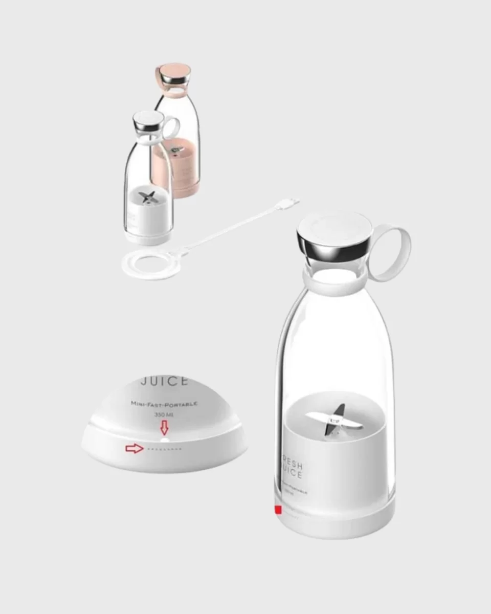 USB Şarjlı Kablosuz Blender – Taşınabilir, Kompakt ve Çevre Dostu Meyve Sıkıcı - Görsel 3