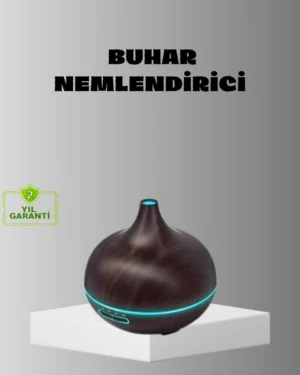 Aromaterapi Difüzörü 550 ml Ultrasonik Nemlendirici Otomatik Kapanma Özellikli