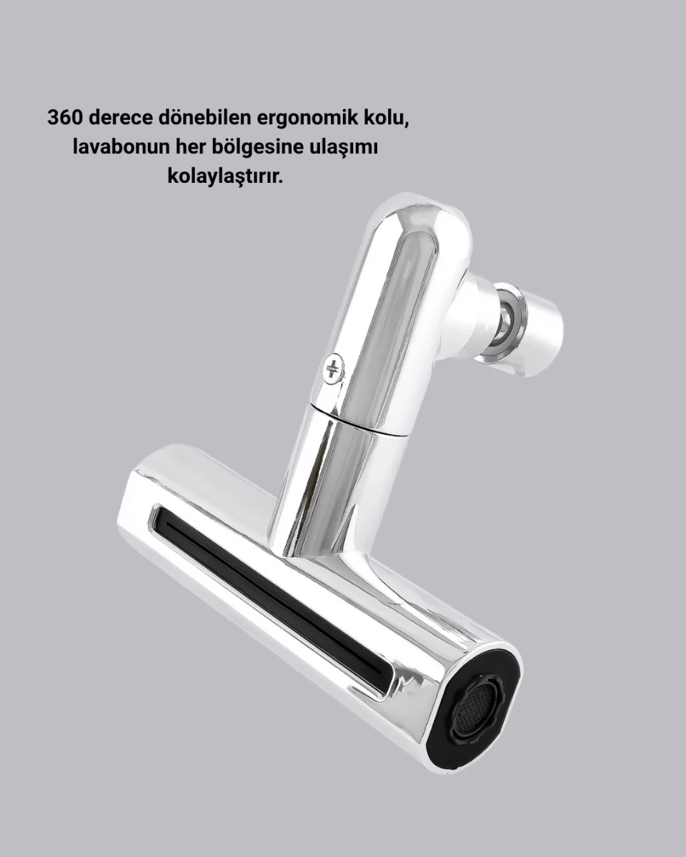 ABS Pirinç Alaşımlı Musluk Başlığı 4 Modlu 360° Dönebilen ve Ekonomik - Görsel 5