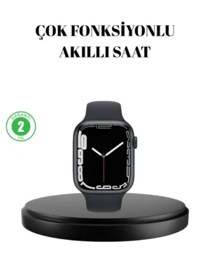 1.9 İnç Akıllı Saat – Bluetooth 5.0, Kablosuz Şarjlı, IP68 Su Geçirmez Akıllı Saat
