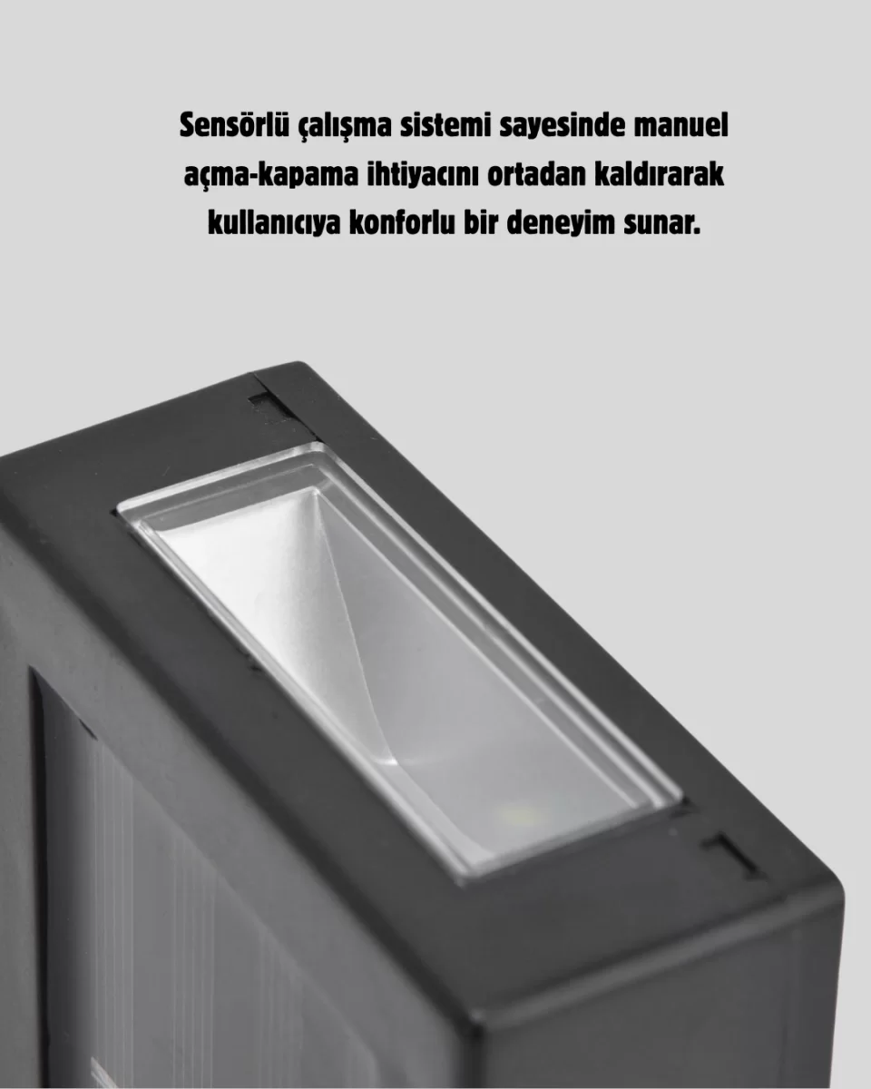 6 LED Güneş Enerjili Sensörlü Lamba – Akıllı Işık Sensörlü, Enerji Tasarruflu Bahçe Aydınlatma - Görsel 4