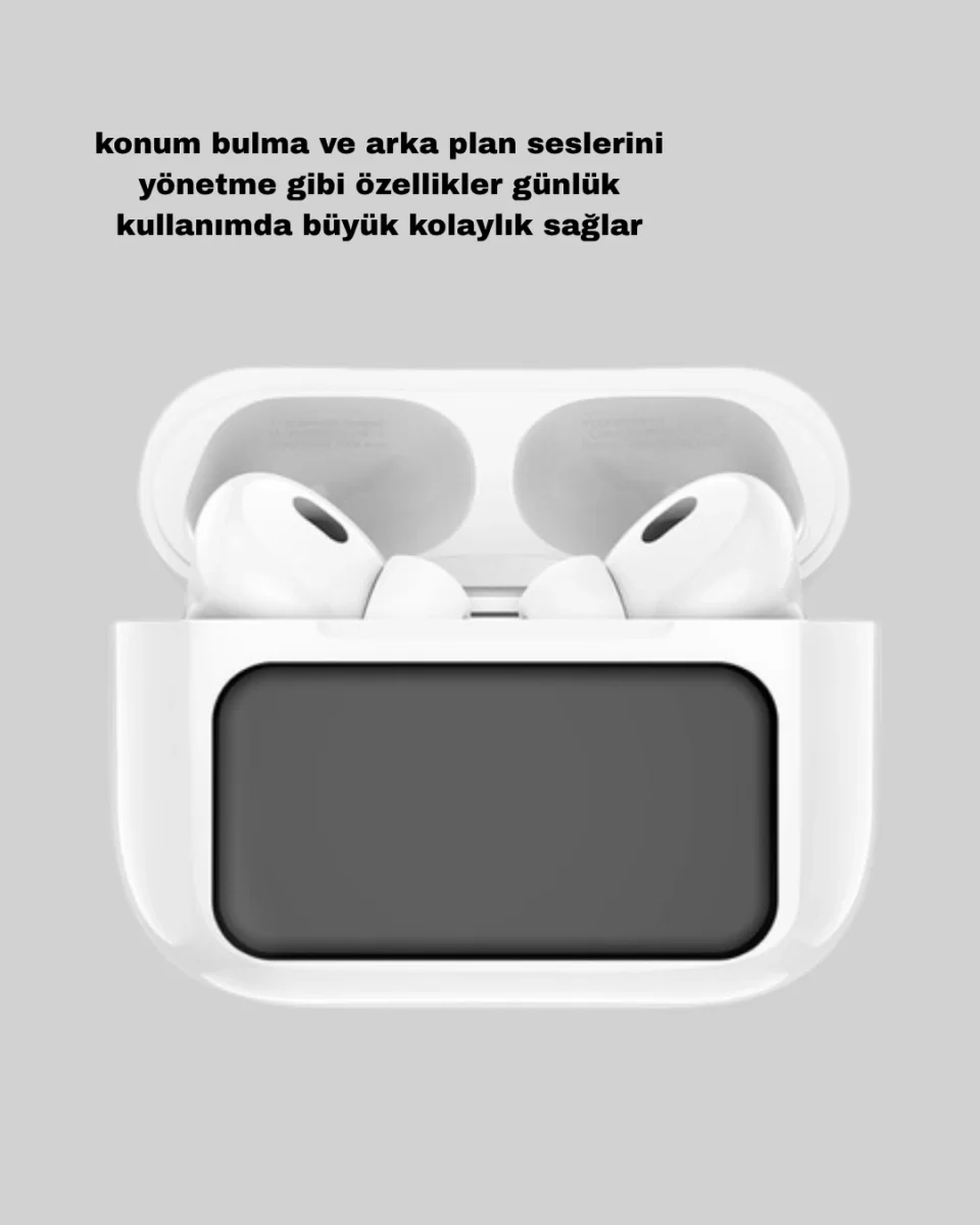 ANC Bluetooth Kulaklık – Dokunmatik, Powerbank Kutulu, Akıllı Sensörlü - Görsel 4