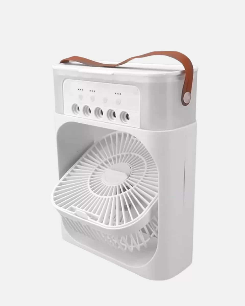 USB Bağlantılı Taşınabilir Mini Klima Fan 500ML Su Hazneli ve Sessiz Çalışma - Görsel 4