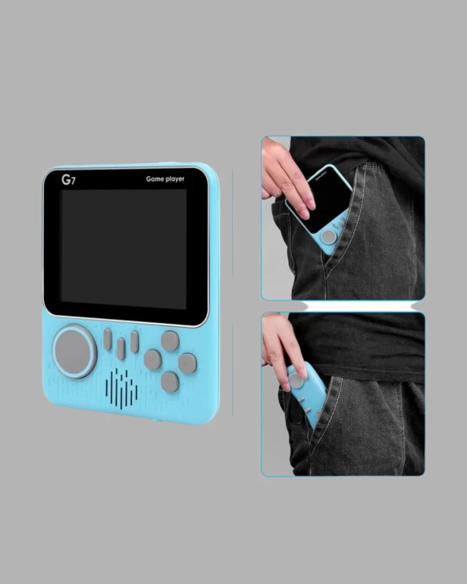 666 Oyunlu Retro Mini Oyun Konsolu – 3.5" LCD Ekran ve Çift Kişilik Oyun - Görsel 2