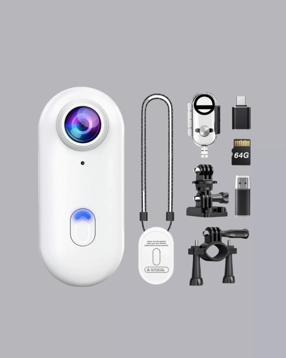 1080P Suya Dayanıklı Aksiyon Spor Kamerası 120° Geniş Açı ve WiFi Destekli - Görsel 4