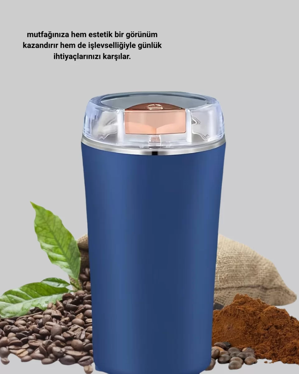 Paslanmaz Çelik Kahve ve Baharat Öğütücü – Otomatik Mekanizma - Görsel 3