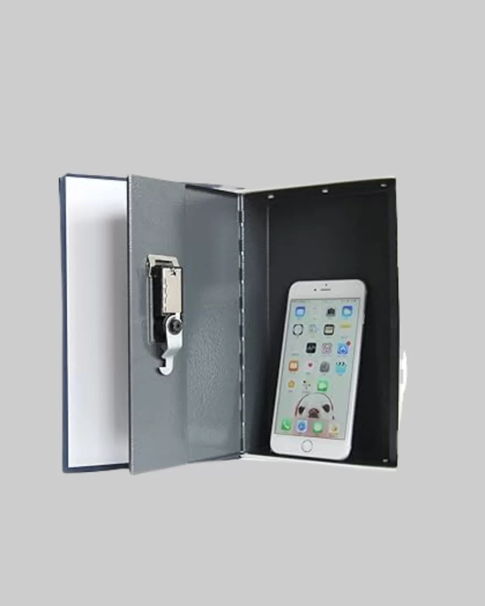 Anahtarlı Gizli Kitap Kasa – Metal İç Yapı, Kamuflajlı Sözlük Tasarım - Görsel 4