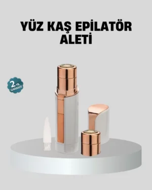 Kadınlar İçin Yüz ve Kaş Epilatörü – Hassas Cilt Dostu, Pil ile Çalışan, Taşınabilir ve Şık Tasarım
