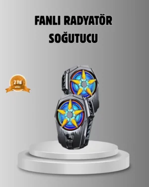 Taşınabilir Şarjlı Telefon Soğutucu – Sessiz Fan Motoru ile Yüksek Performans Koruma