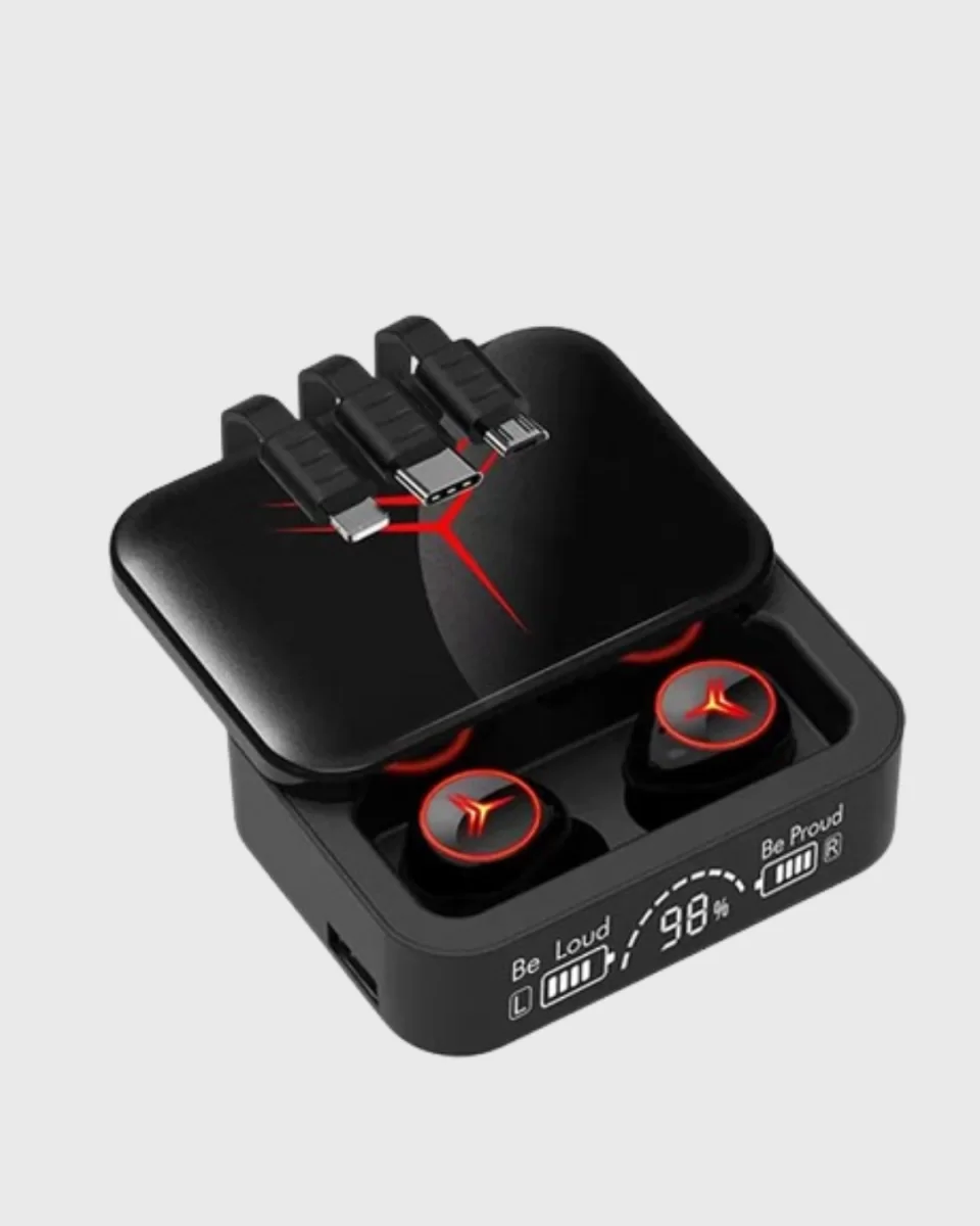 Powerbank Özellikli Bluetooth Kablosuz Kulaklık – Dokunmatik Kontrol, Uzun Pil Ömrü, Ergonomik Tasarım - Görsel 3
