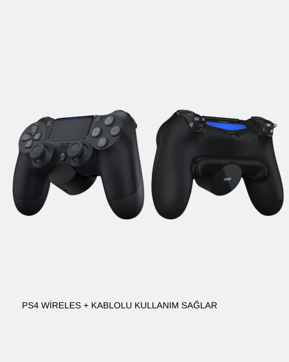 PS4 Kablosuz Oyun Kolu V2 – Bluetooth Bağlantılı, Titreşimli, PC ve Mobil Uyumlu - Görsel 2
