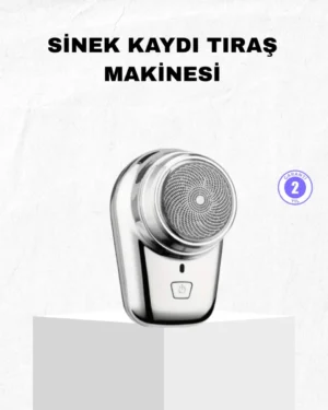 Mini Tıraş Makinesi – Taşınabilir, Şarjlı, Hassas Kesim, Modern ve Dayanıklı Tasarım