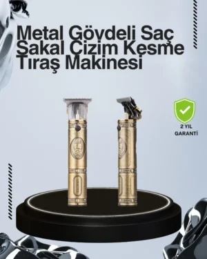 Kompakt Tasarımlı, Uzun Pil Ömürlü Saç Sakal Kesme Makinesi