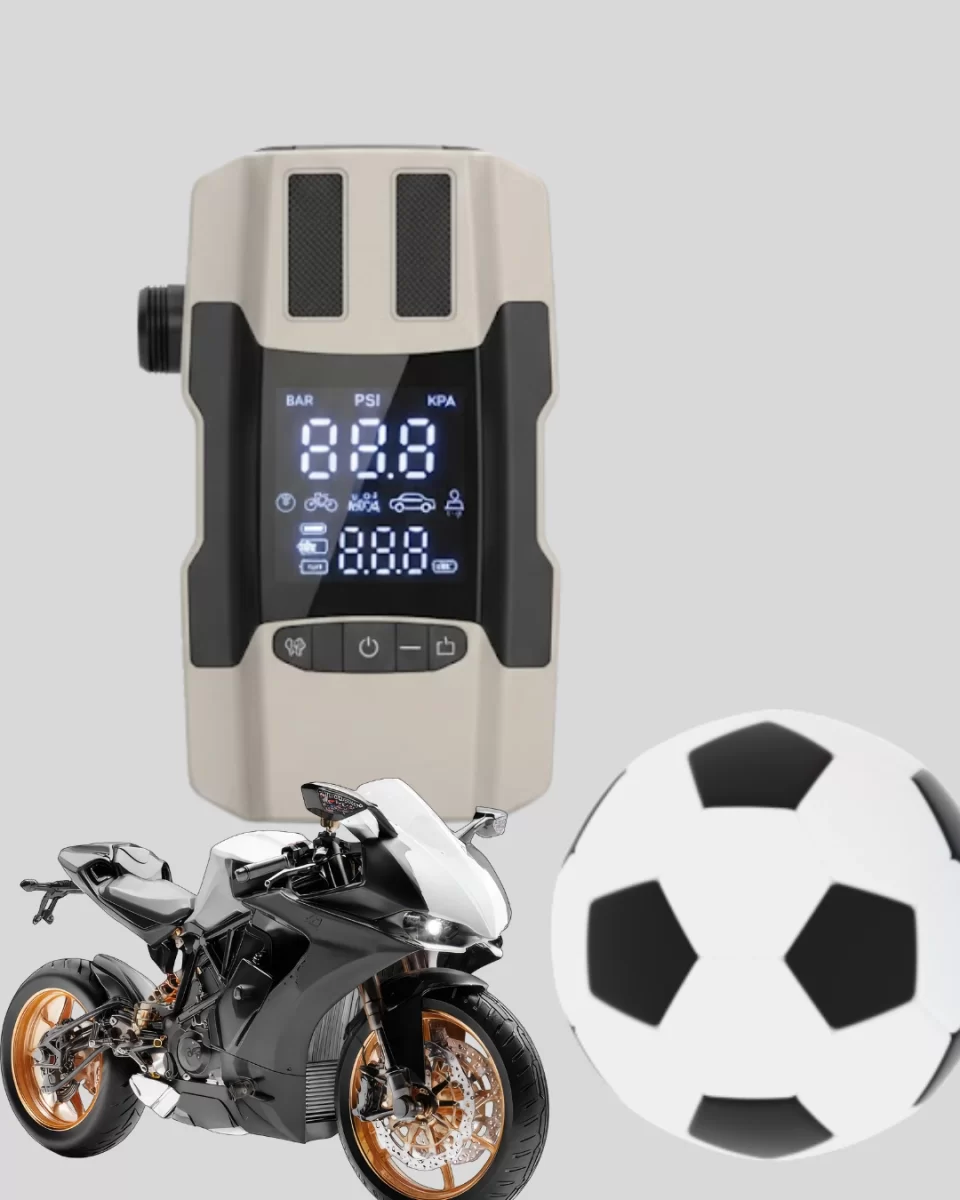 12.000 mAh Akü Takviye Powerbank Dahili Hava Dijital Ekranlı - Görsel 3