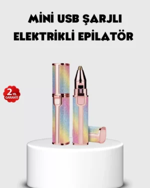 USB Şarjlı Kaş ve Yüz Tüy Alma Cihazı – Taşınabilir ve Acısız Kullanım