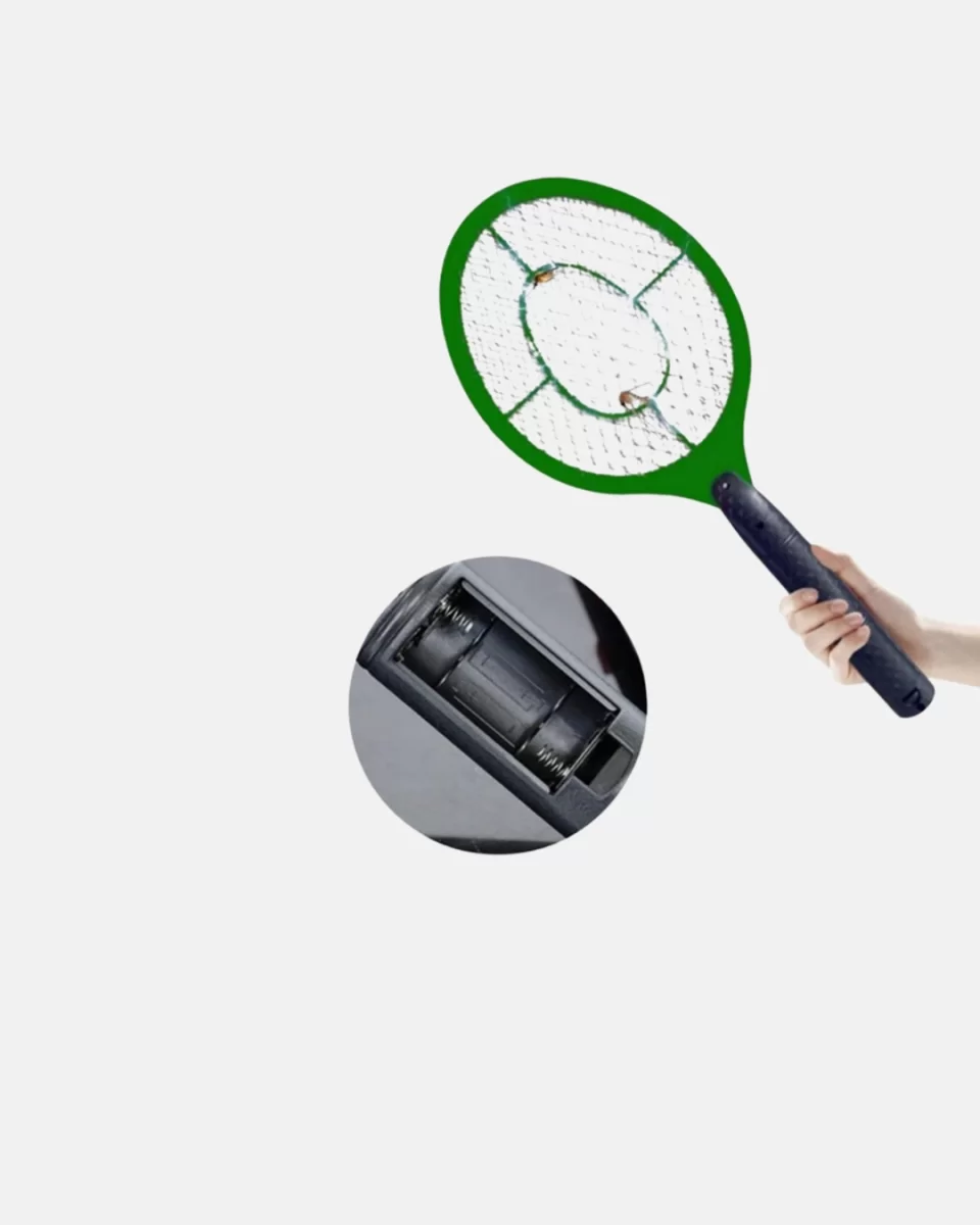 Yüksek Gerilimli Elektronik Sinek Raket – Sessiz, Kimyasız ve Güvenli Kullanım - Görsel 3