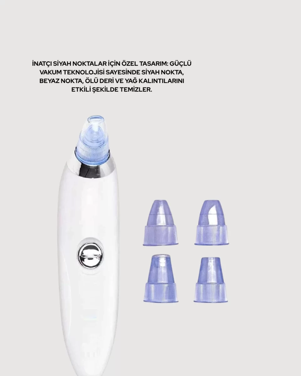 Gözenek Açıcı Buhar Etkili Vakumlu Siyah Nokta Temizleyici – Farklı Cilt Tiplerine Uygun - Görsel 2