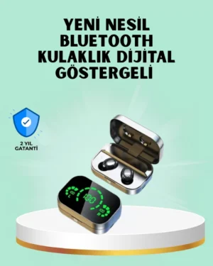 Metal Kasa Bluetooth Kulak İçi Kulaklık – Net Çağrı, Güçlü Bağlantı