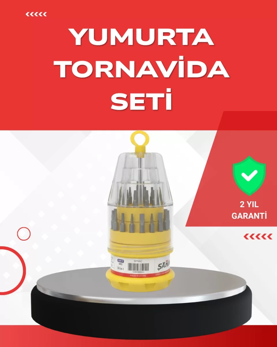 Hassas Tornavida Seti Kaymaz Saplı Elektronik Onarım Seti