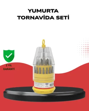 Kompakt Tornavida Seti Elektronik Cihaz Tamiri İçin