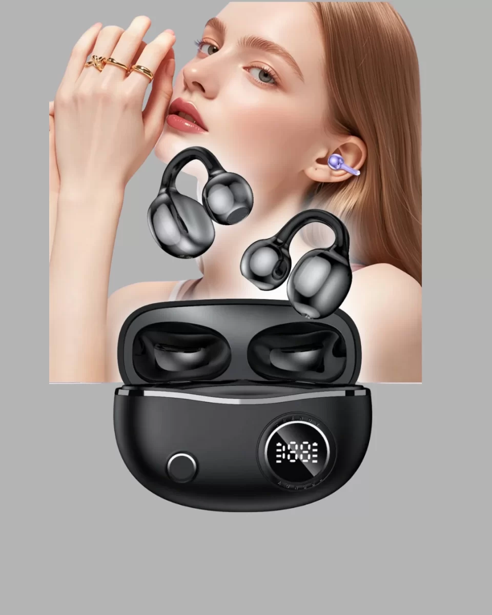 Açık Kulak Bluetooth Kulaklık 5.4 APTX Destekli Ergonomik Tasarım - Görsel 3
