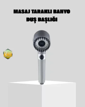 Yüksek Basınçlı Masajlı Duş Başlığı Su Tasarruflu
