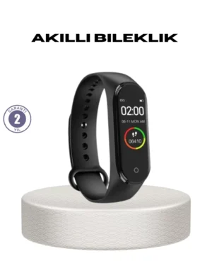 Akıllı Bileklik 0.96 İnç Ekran Kalp Atışlı Kan Basınçlı IP67 Suya Dayanıklı