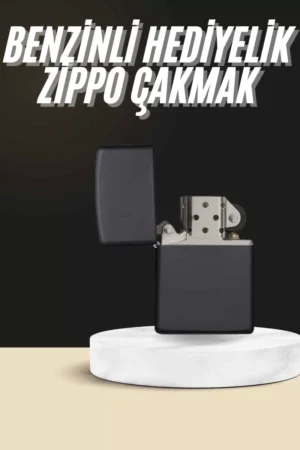Erkeklere Özel Hediyelik Eşya  Metalik Benzinli Çakmak Doldurulabilir