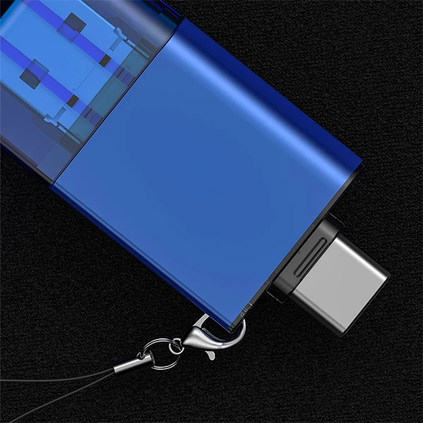 ALLY USB 3.0+Type-c+Lightning Sd Kart Okuyucu - Hızlı Card Reader-(5775) - Görsel 3
