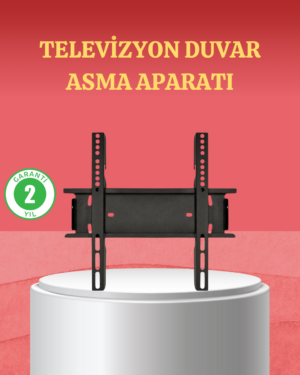 32-42 İnç TV Askı Aparatı Kolay Kurulum Düz ve Kompakt Tasarım