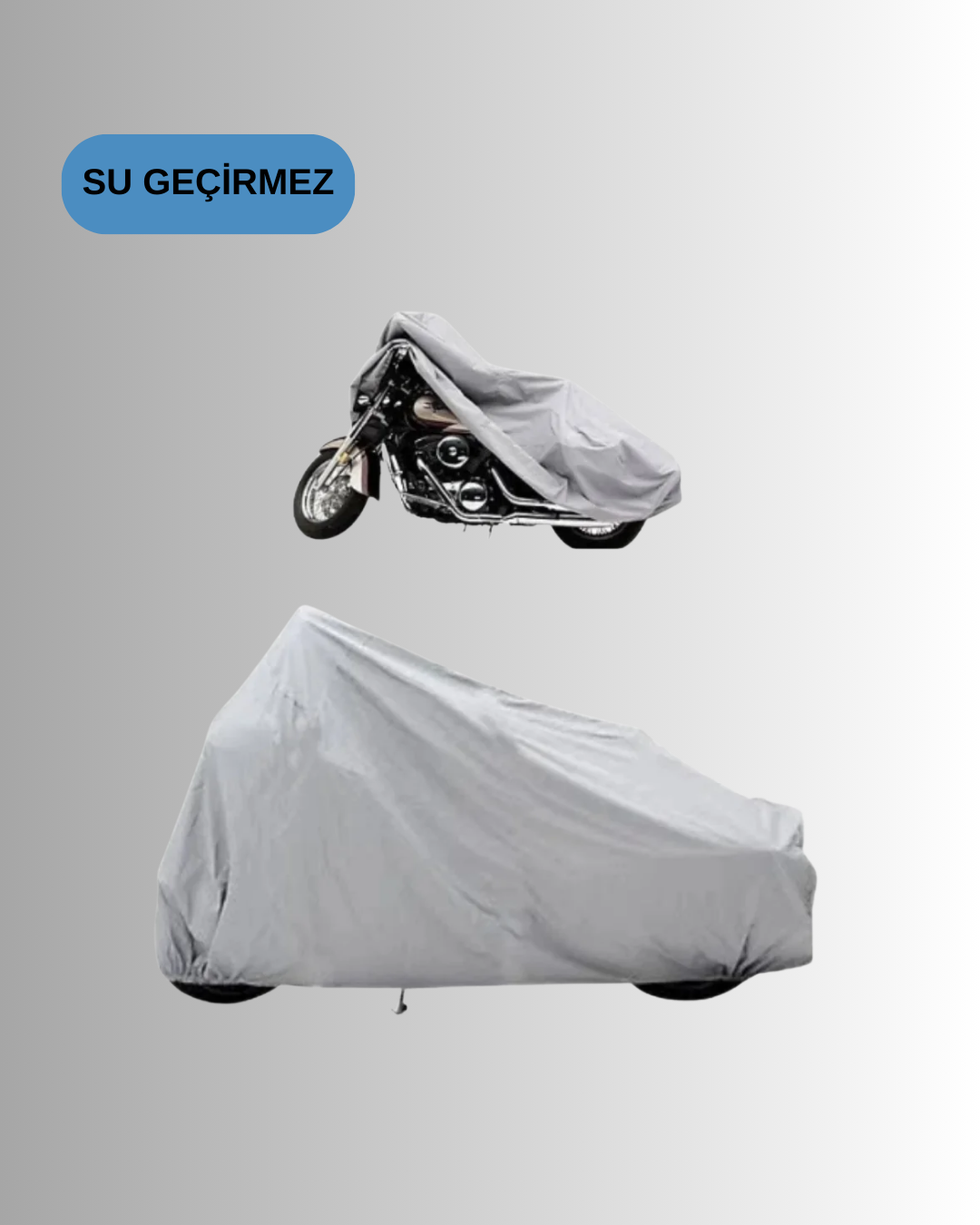 Su Geçirmez Motosiklet Brandası Çizmez Terleme Yapmaz - Görsel 5