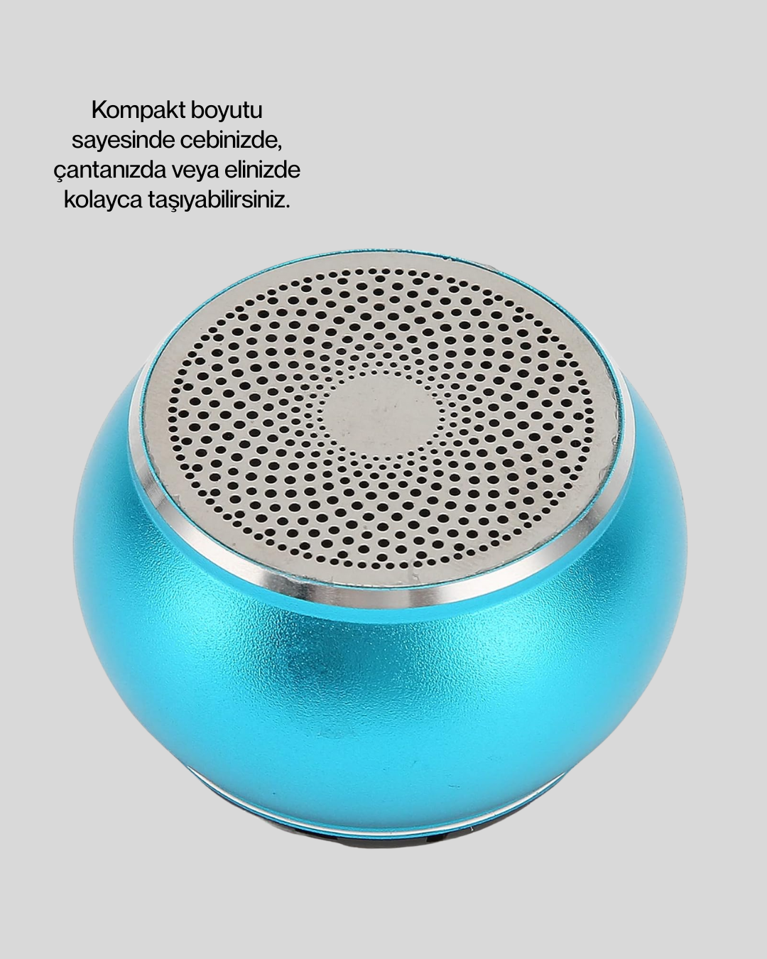 Taşınabilir Bluetooth Hoparlör | Eller Serbest Arama Özellikli - Görsel 5