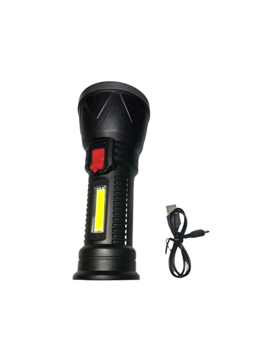 Şarjlı LED El Feneri 9 LED Güçlü Işık ve 4 Modlu Kullanım - Görsel 5