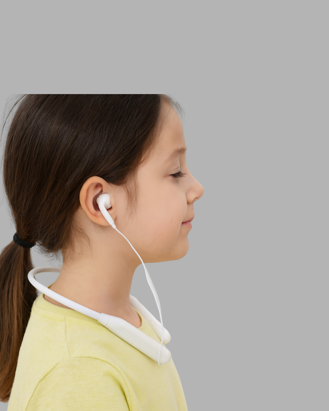 100 Saat Pil Ömrü Boyun Askılı Bluetooth Kablosuz Kulaklık - Görsel 5