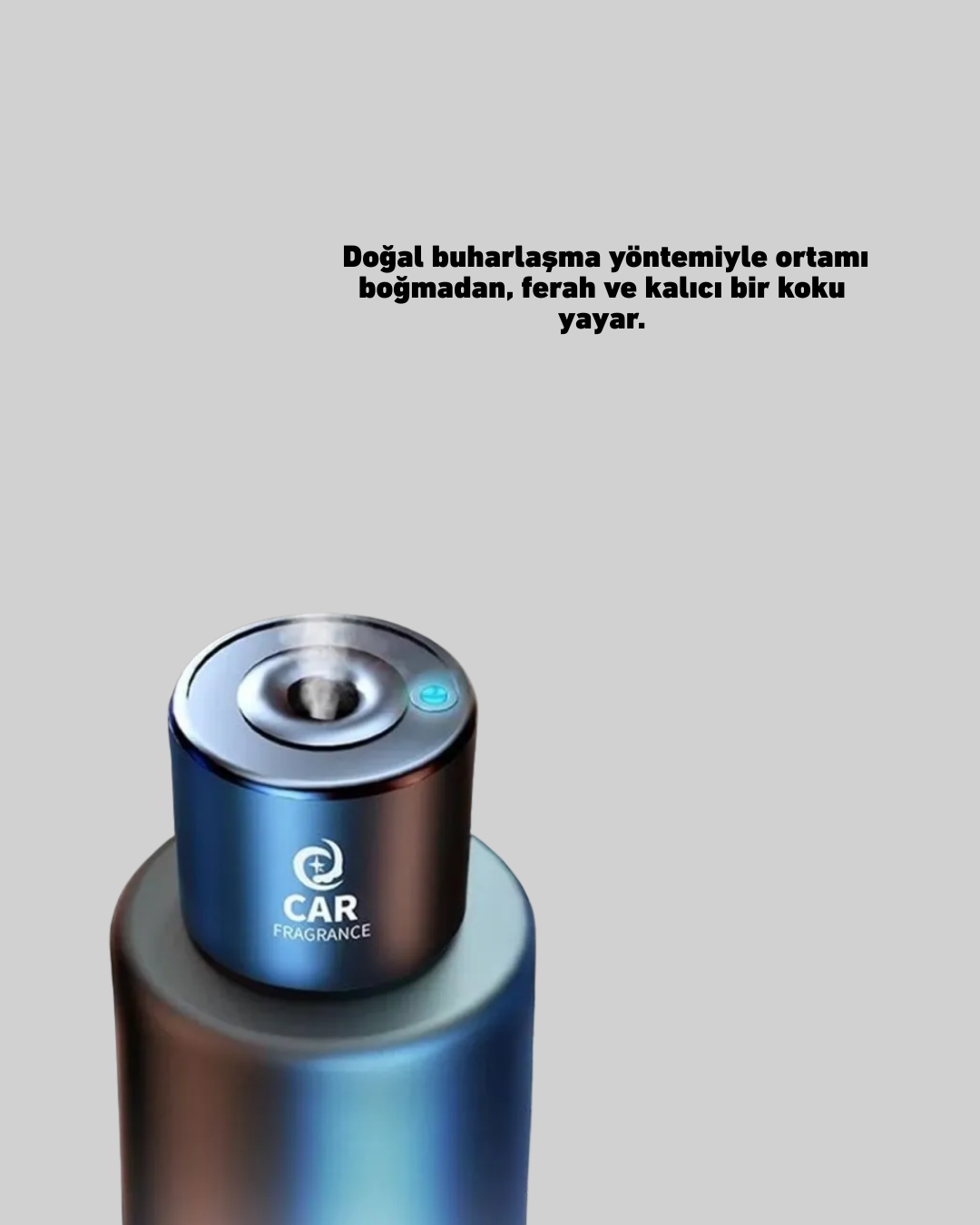 Araç Ev Ofis İçin Şarjlı Koku Difüzörü Esanslı - Görsel 5