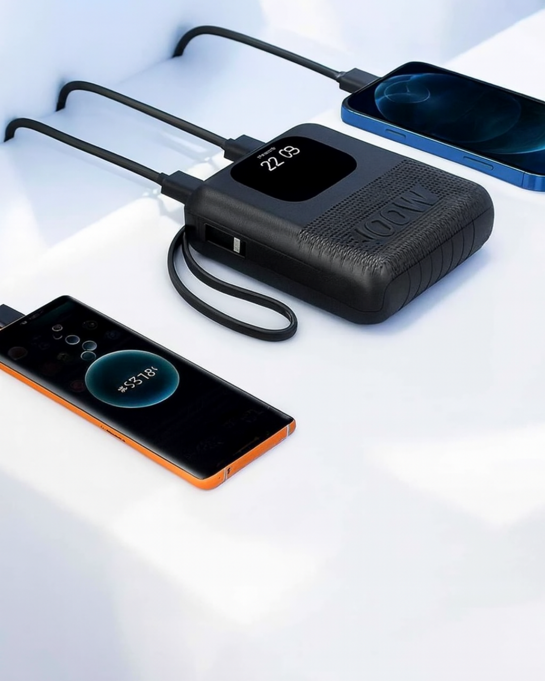 2025 Model 10000 mAh Akıllı Powerbank ve Akıllı Saat Özellikli Şarj Cihazı - Görsel 5