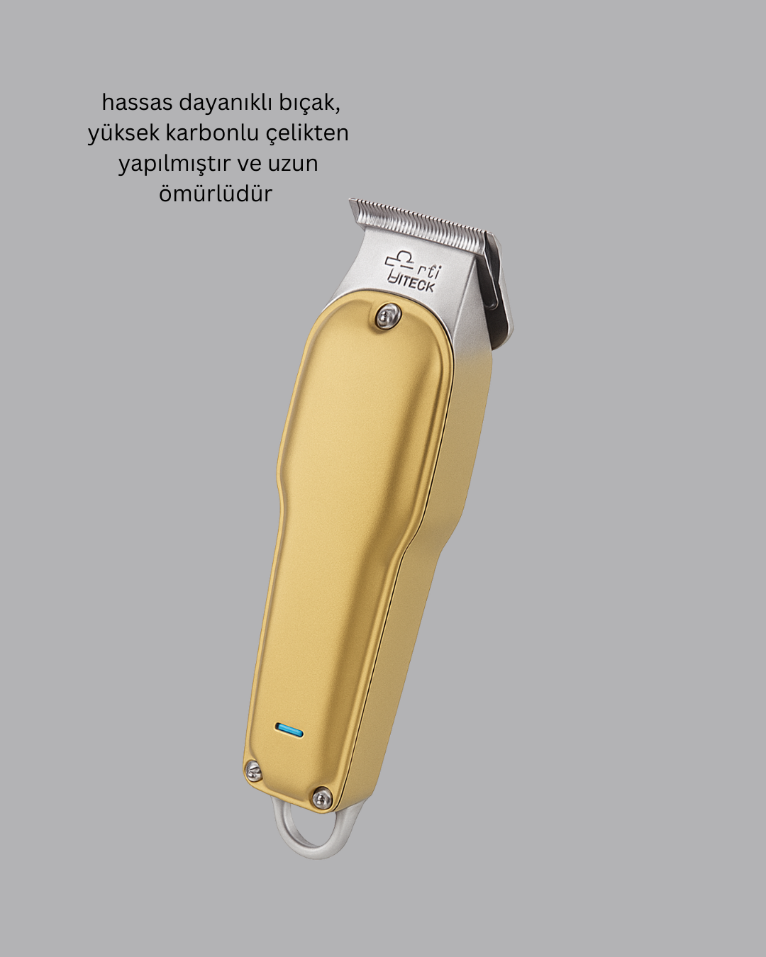 USB Şarjlı Saç Sakal Kesme Makinesi Hassas Detay Kesim İçin - Görsel 5