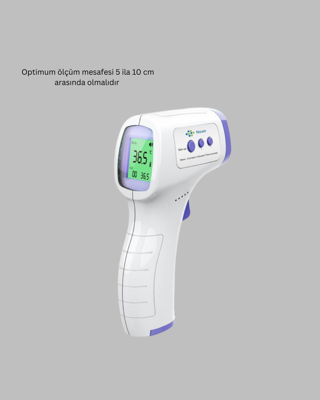LCD EKRAN TEMASSIZ ATEŞ ÖLÇER - Görsel 2