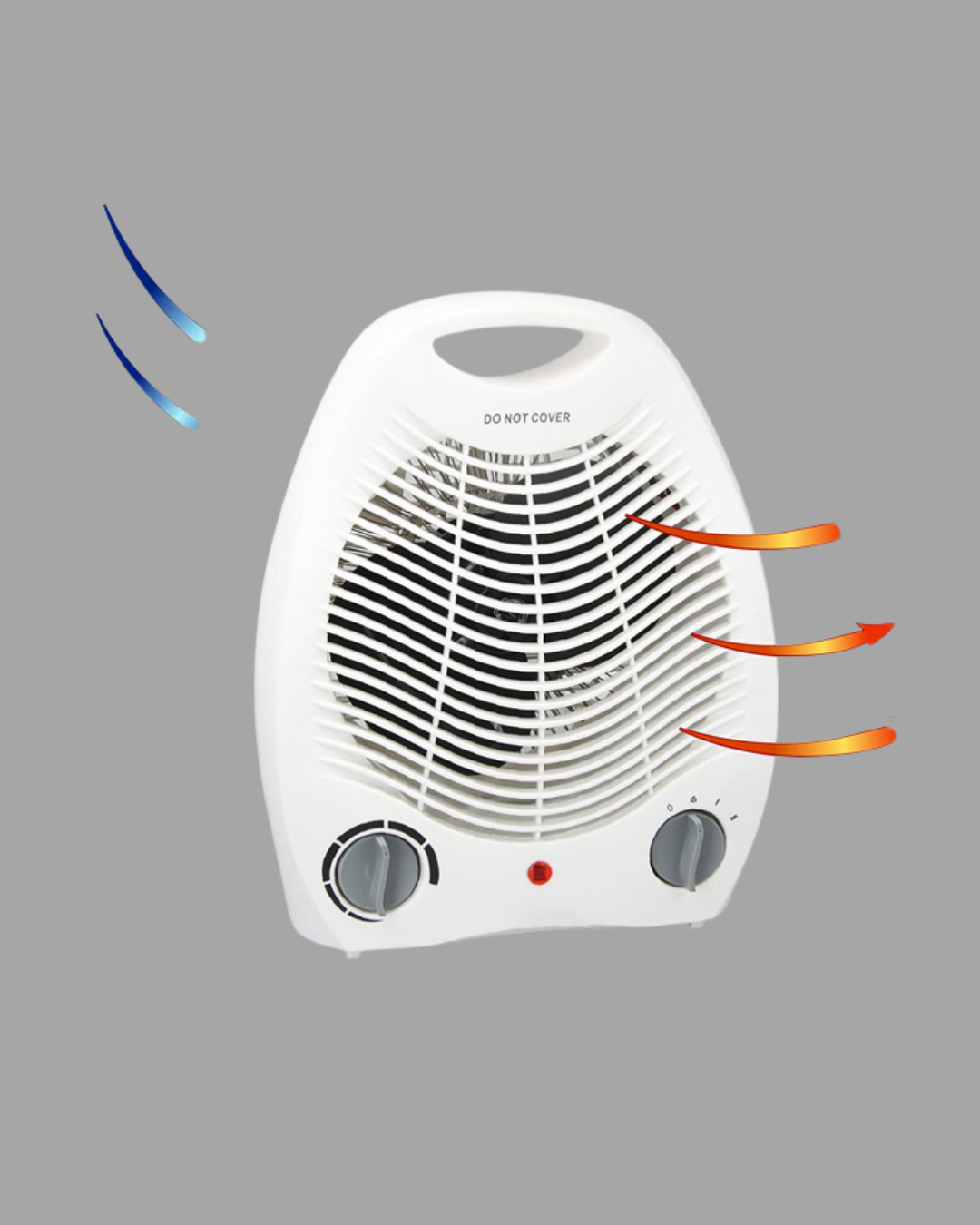 Mini Elektrikli Isıtıcı – 2000W Güç, Fanlı Isıtma, 3 Isı Modu - Görsel 5