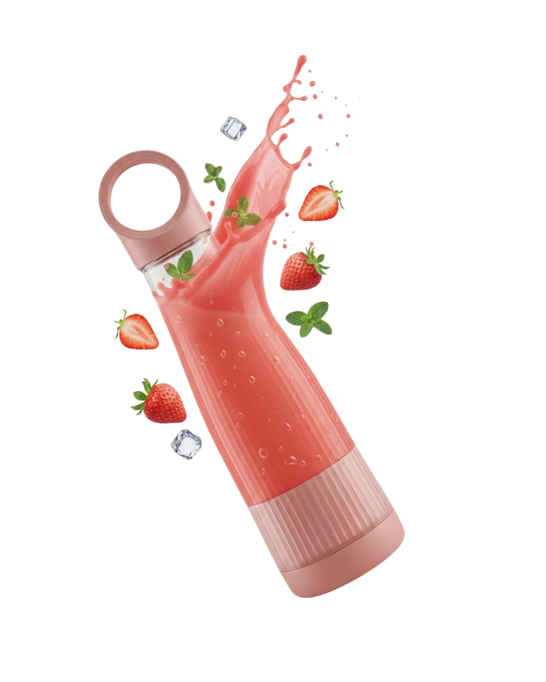 Ev Ofis ve Seyahat İçin Taşınabilir Smoothie Blender - Görsel 5