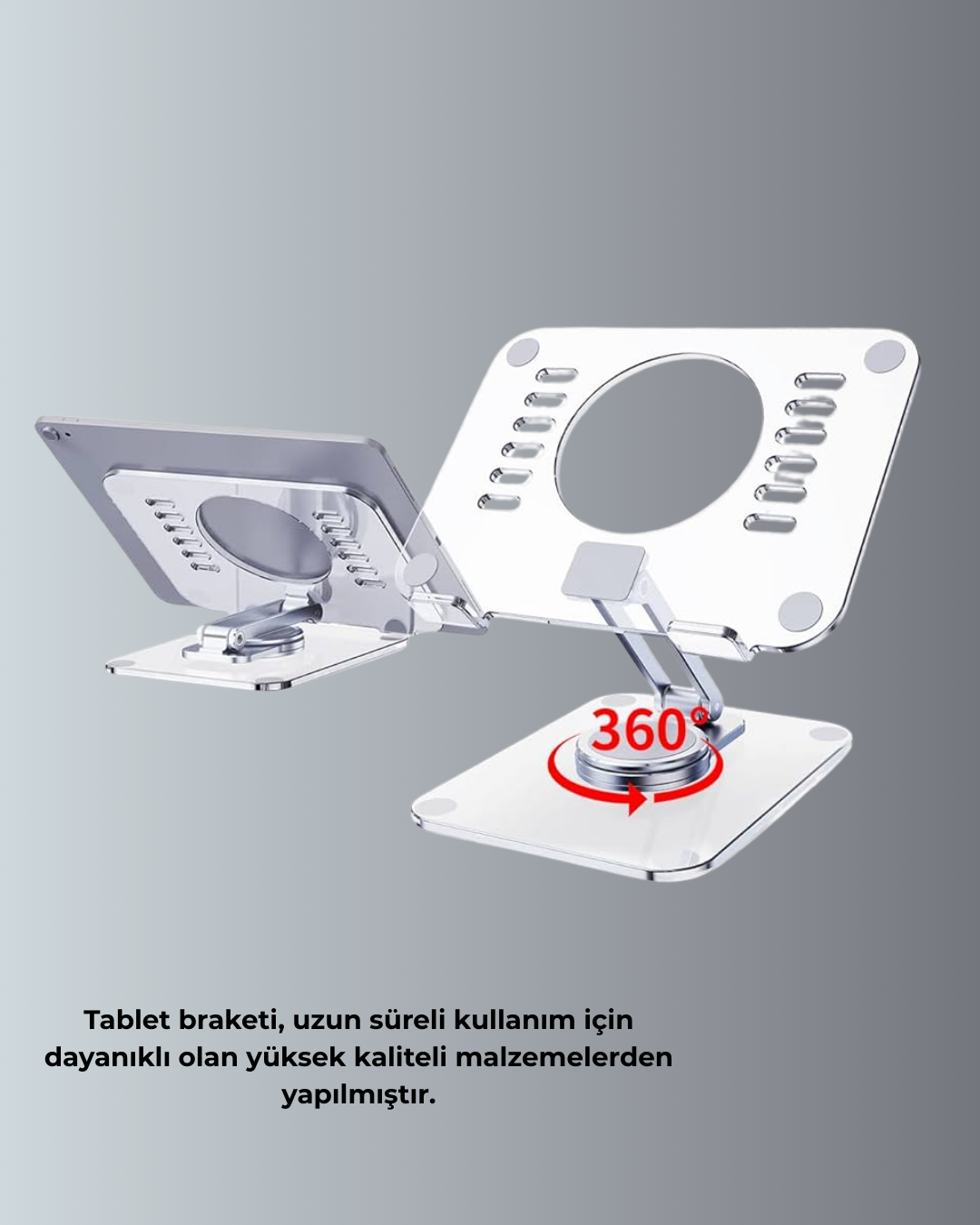 Evrensel Tablet Tutucu Stand Oyun ve Video İzleme İçin - Görsel 5