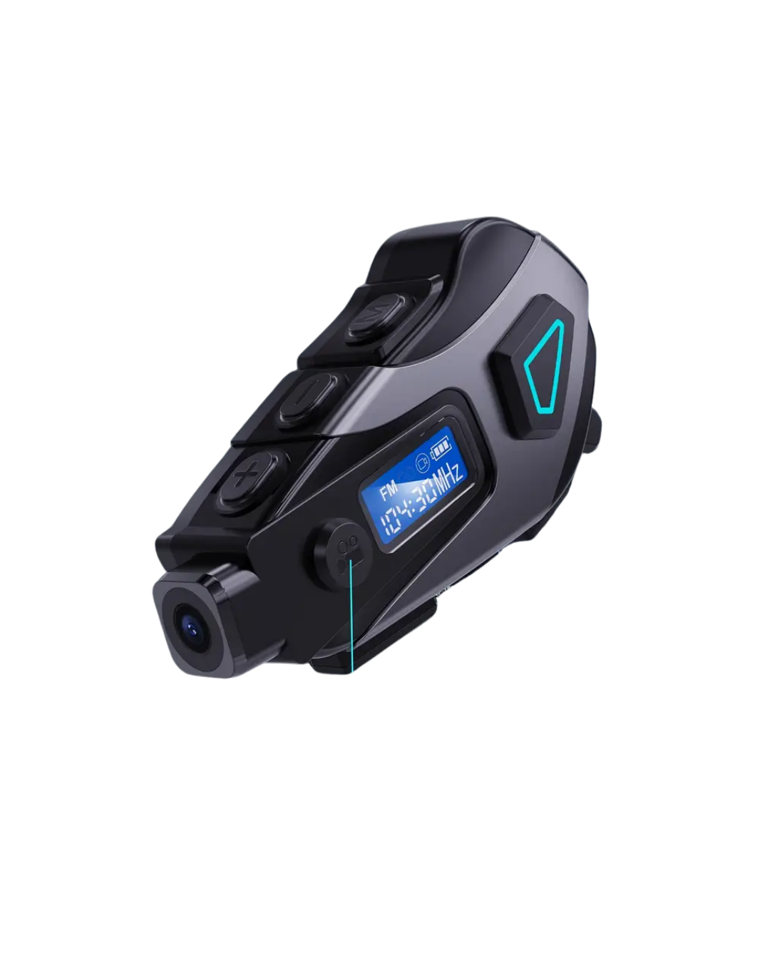 Motosiklet Kask Kulaklığı Bluetooth 5.3 Kamera ve FM Radyo Destekli - Görsel 2