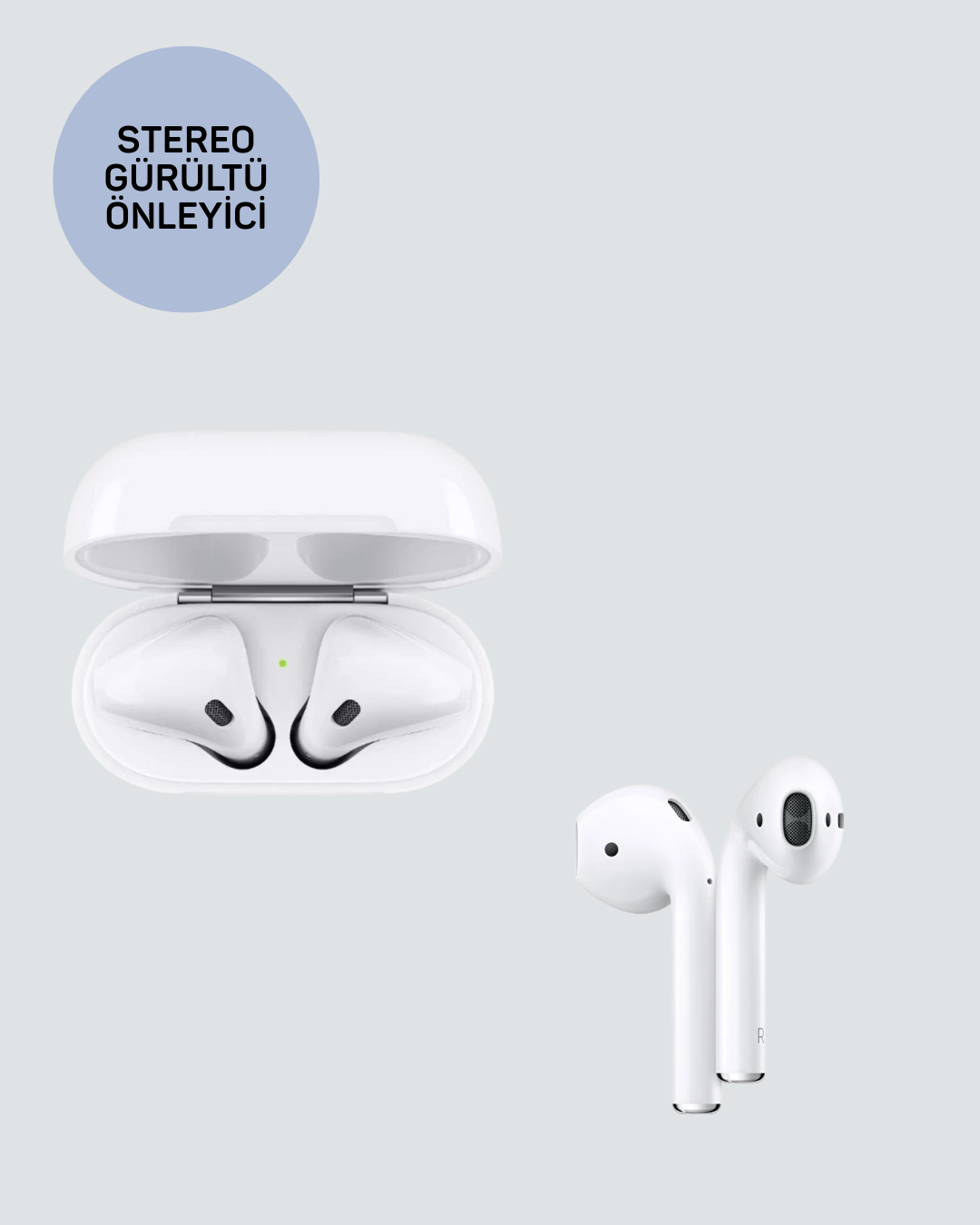 iPhone 11 Pro 12 Pro 13 Pro 14 Pro 15 Pro Uyumlu Gürültü Önleyici Kablosuz Kulaklık - Görsel 4