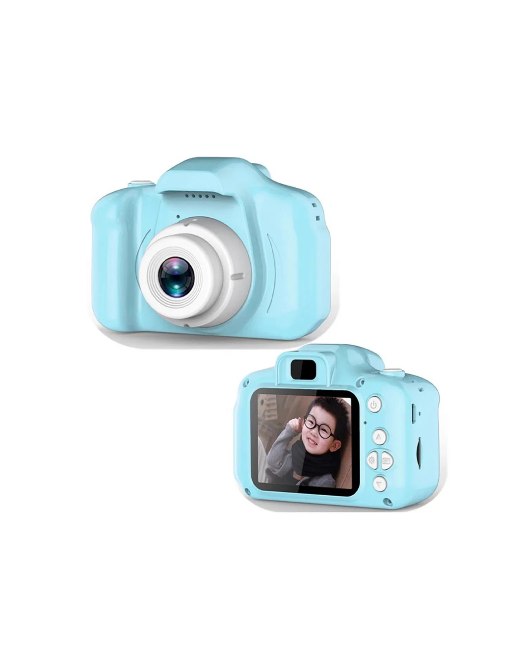 Mavi HD Taşınabilir Mini Kamera Video Kayıt ve Fotoğraf Çekim Özellikli - Görsel 2