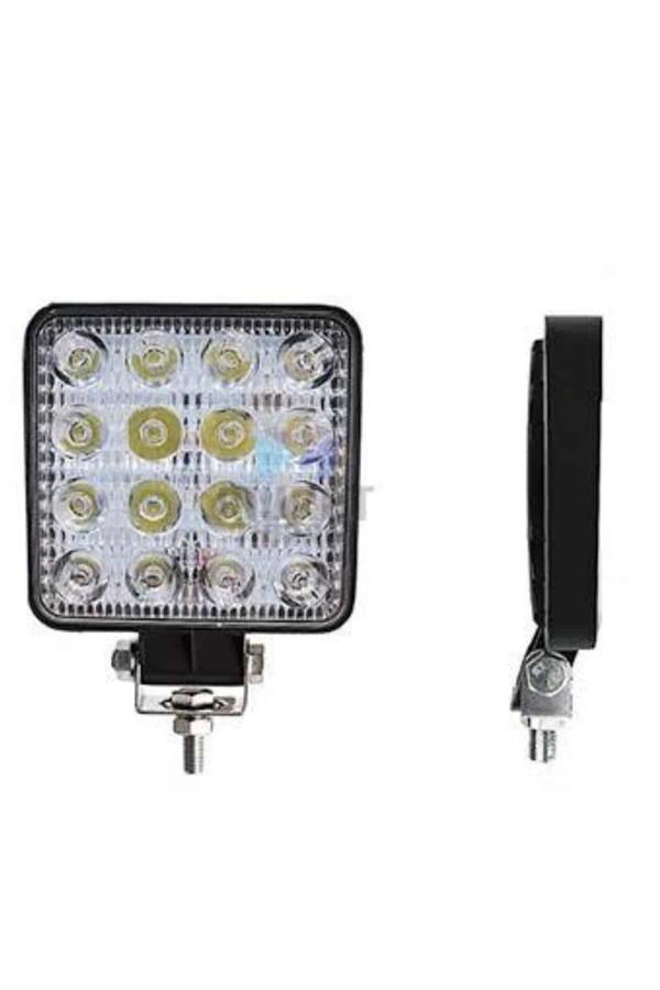 16 Ledli Çalışma Lambası Araç Görüş Lambası Oto Lamba - Görsel 5