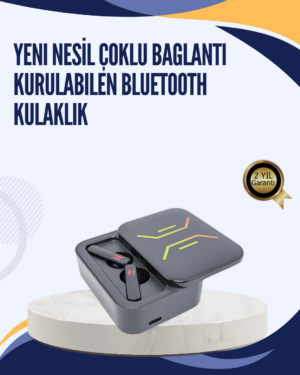 Bluetooth V5.0 TWS Kulaklık – 3 Saat Kesintisiz Kullanım