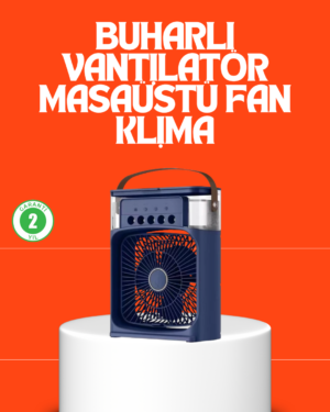 Ayarlanabilir Hız ve Yönlü Yüksek Performanslı Masaüstü Fan