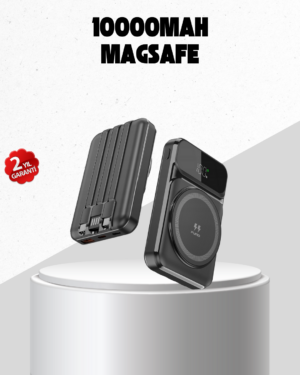 15W Kablosuz Şarj Özellikli 10000 mAh Powerbank –  Type-C Hızlı Şarj