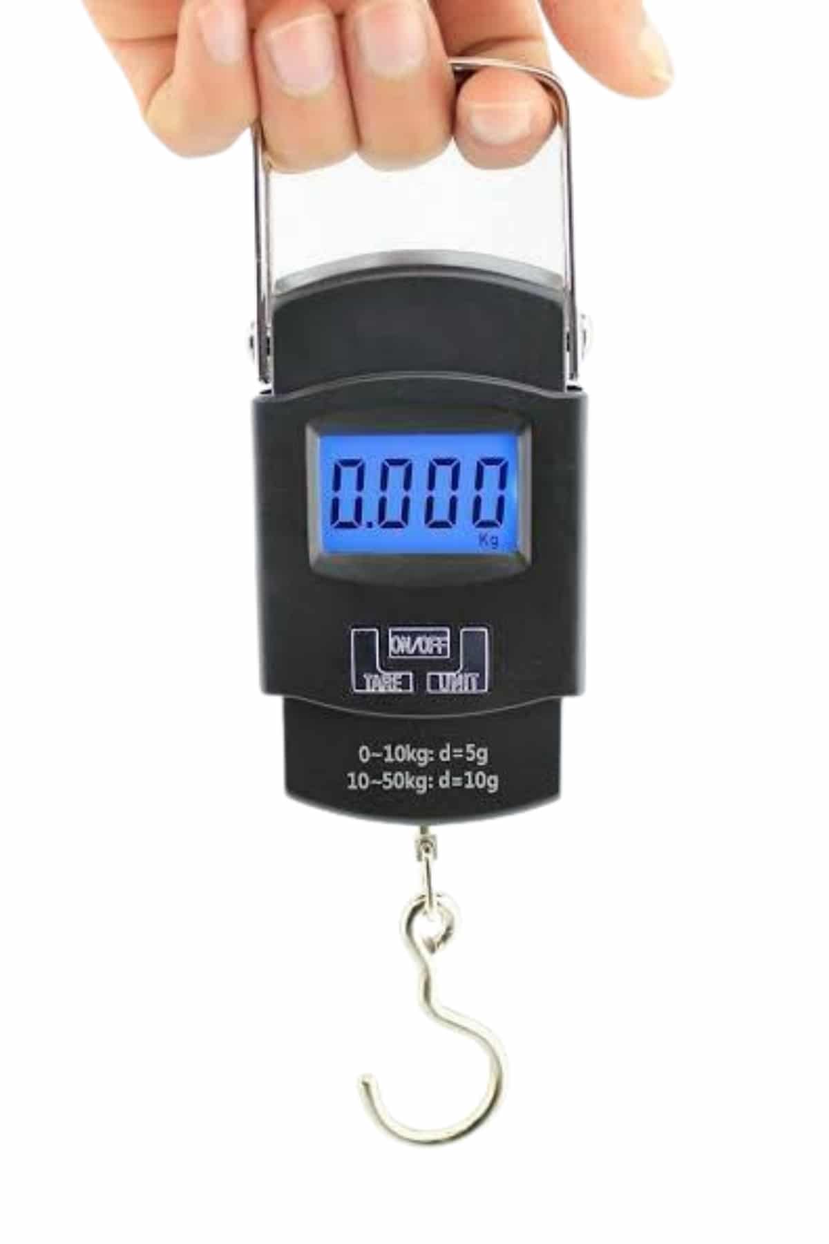Dijital El Kantarı 50 Kg Hassas LCD Ekranlı Bagaj Tartısı - Görsel 2